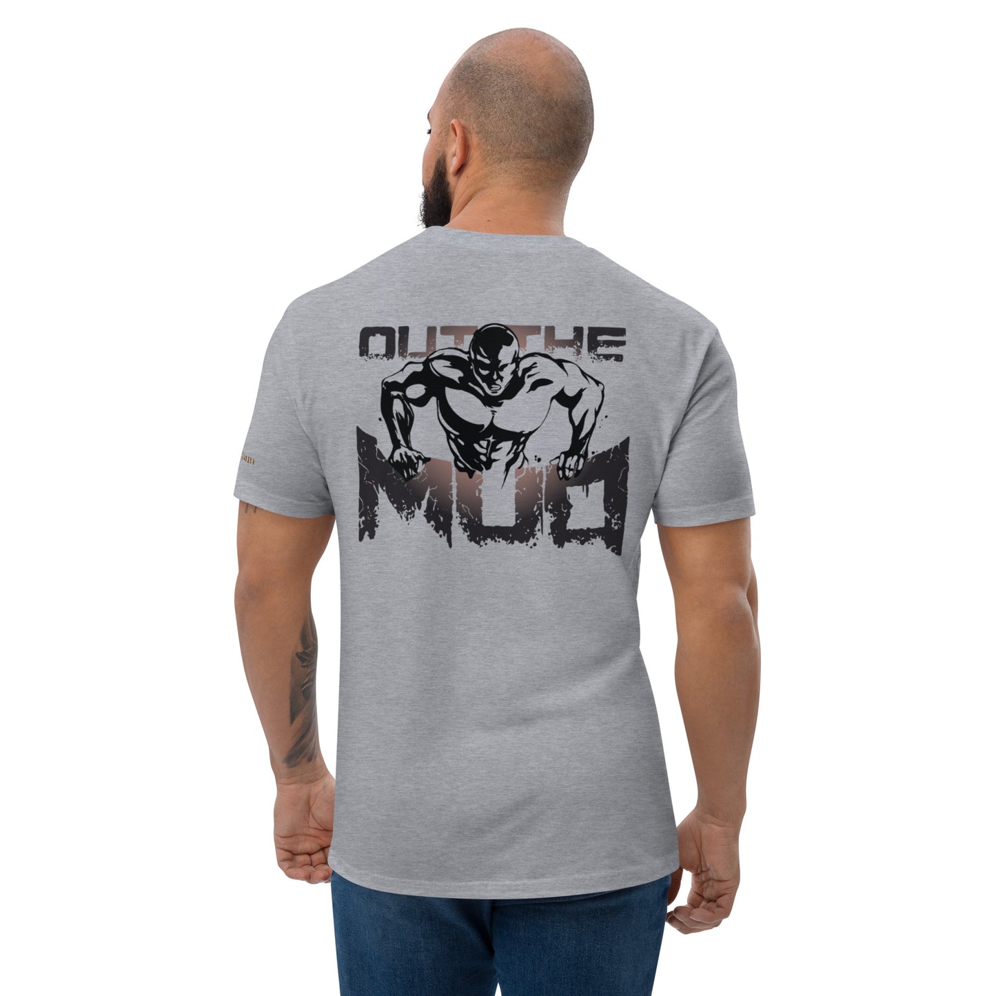 fitted tee-shirt WO/beard back(Out the Mud)