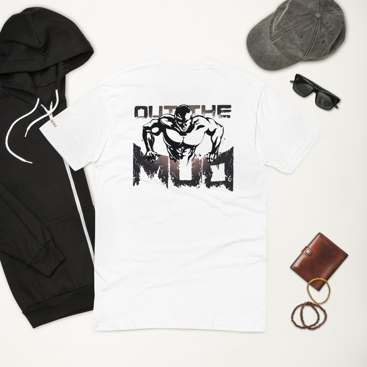 fitted tee-shirt WO/beard back(Out the Mud)