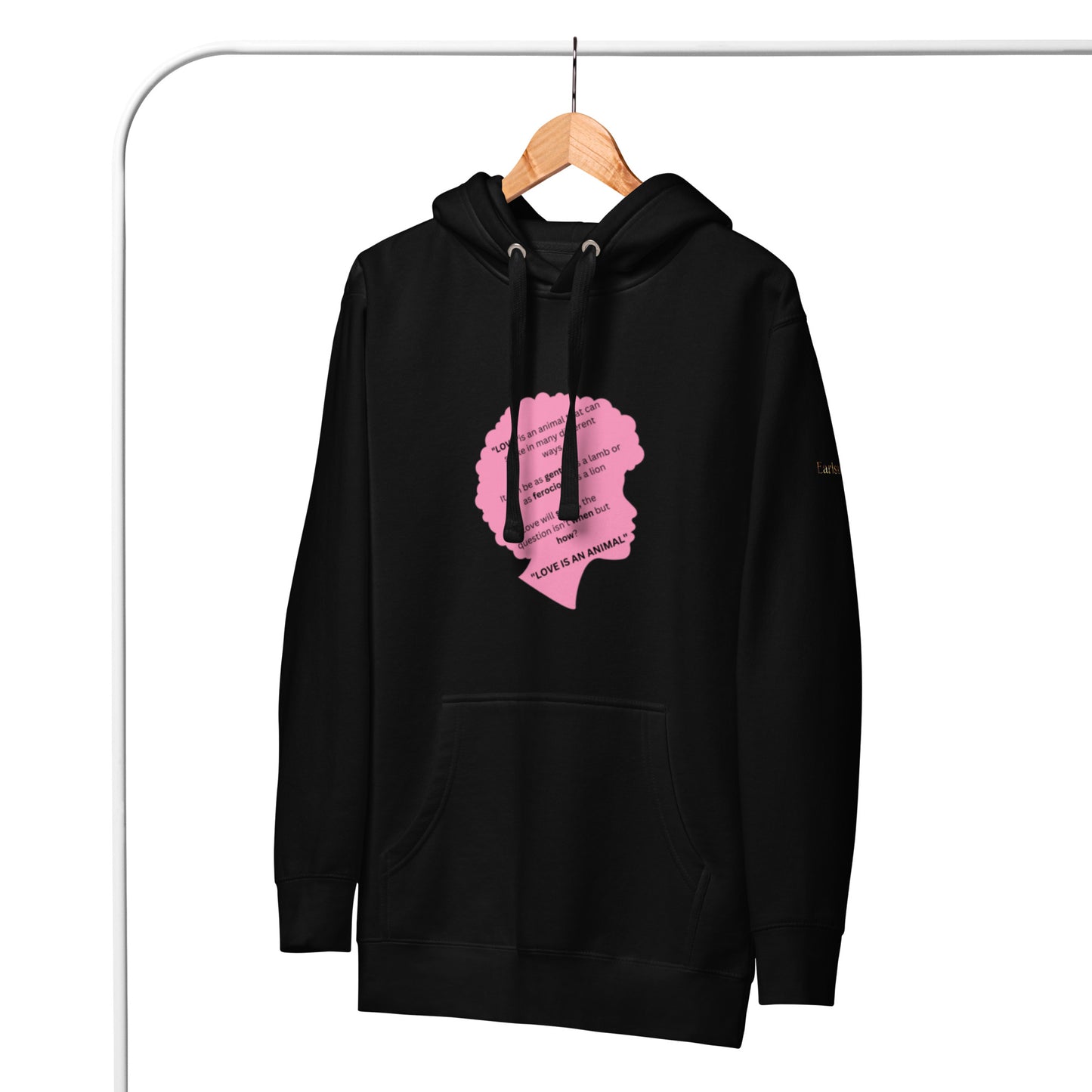"Love is an animal" (slant) Version Hoodie