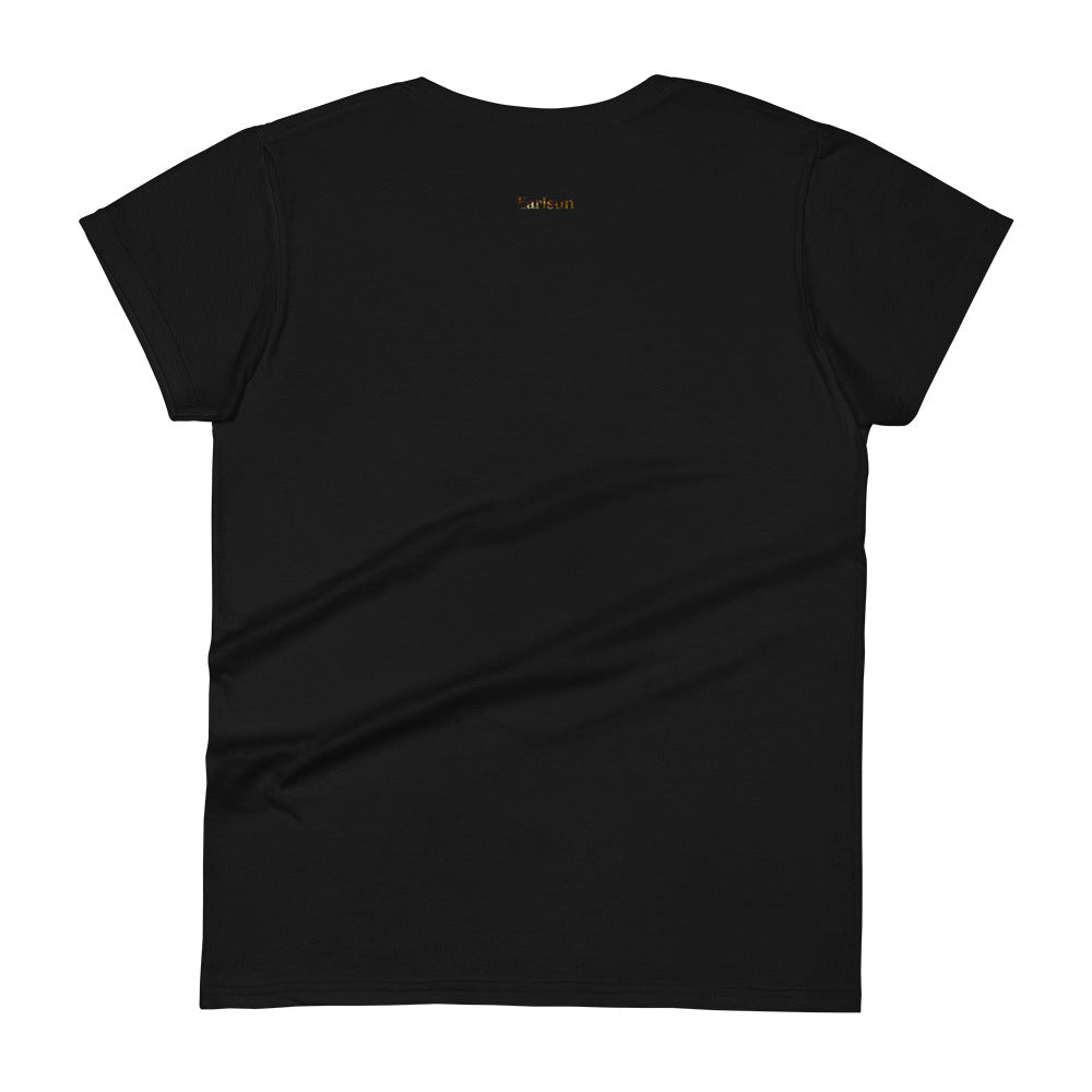 "Love is an animal" slant version short sleeve tees