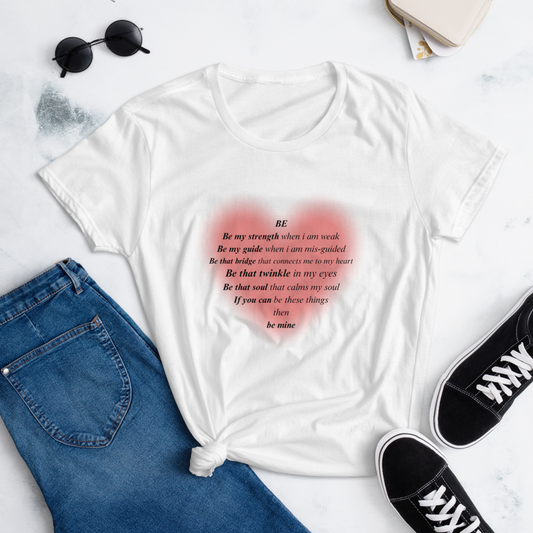 "Be Mine" short sleeve tee-shirt