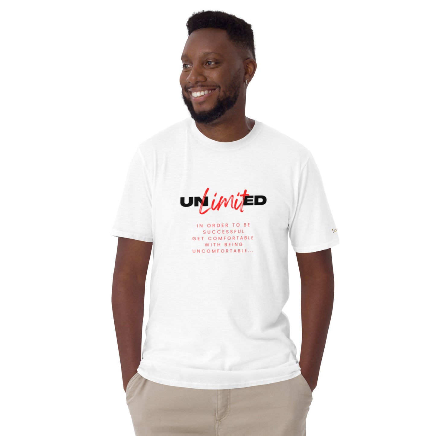 "Unlimited" Short-Sleeve Tee-Shirt (red design)