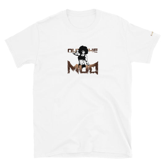 female "out the mud" W/fro short sleeve tees