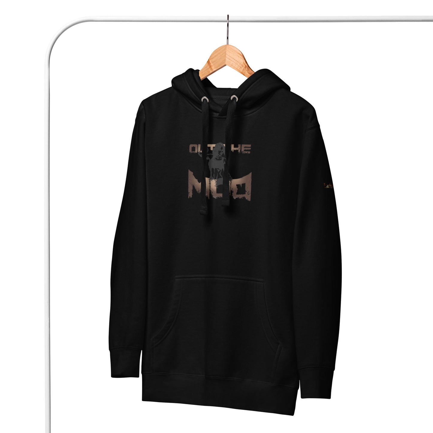 "Out the mud" female W/straight hair hoodies