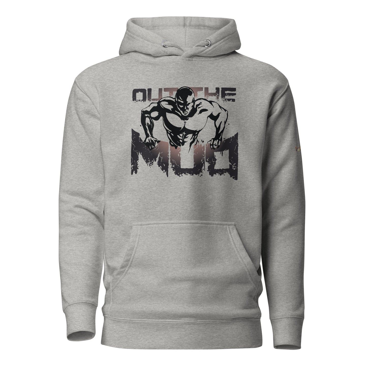 "Out the mud" hoodies without/beard (Front)