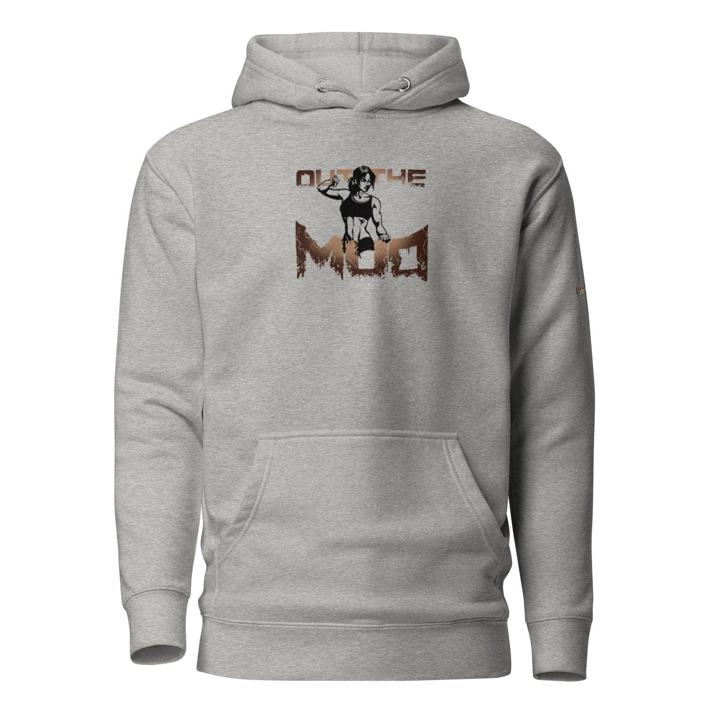 "Out the mud" female W/straight hair hoodies