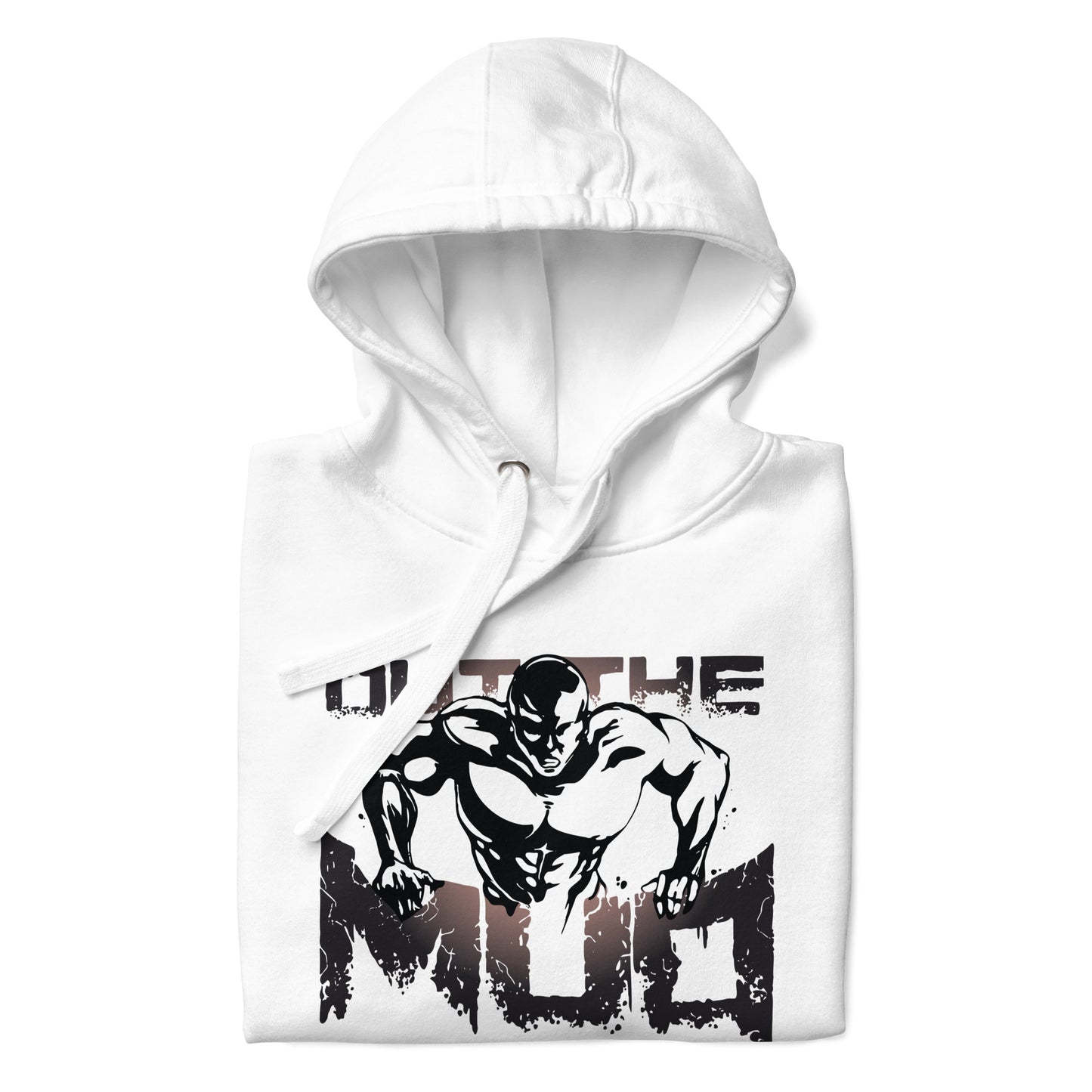 "Out the mud" hoodies without/beard (Front)