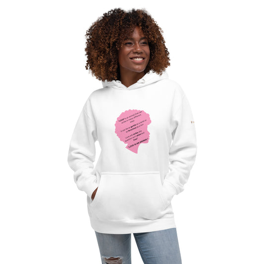 "Love is an animal" (slant) Version Hoodie