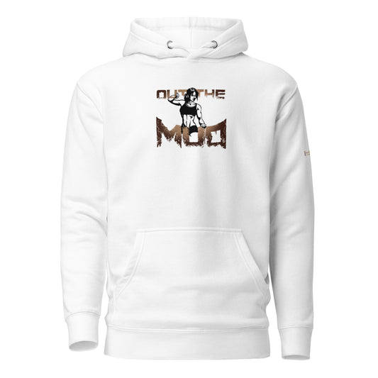 "Out the mud" female W/straight hair hoodies