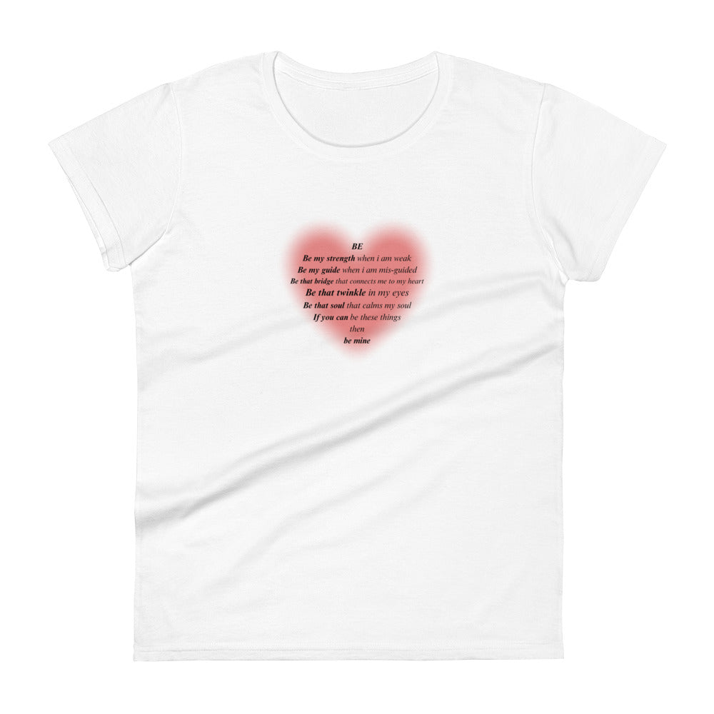 "Be Mine" short sleeve tee-shirt