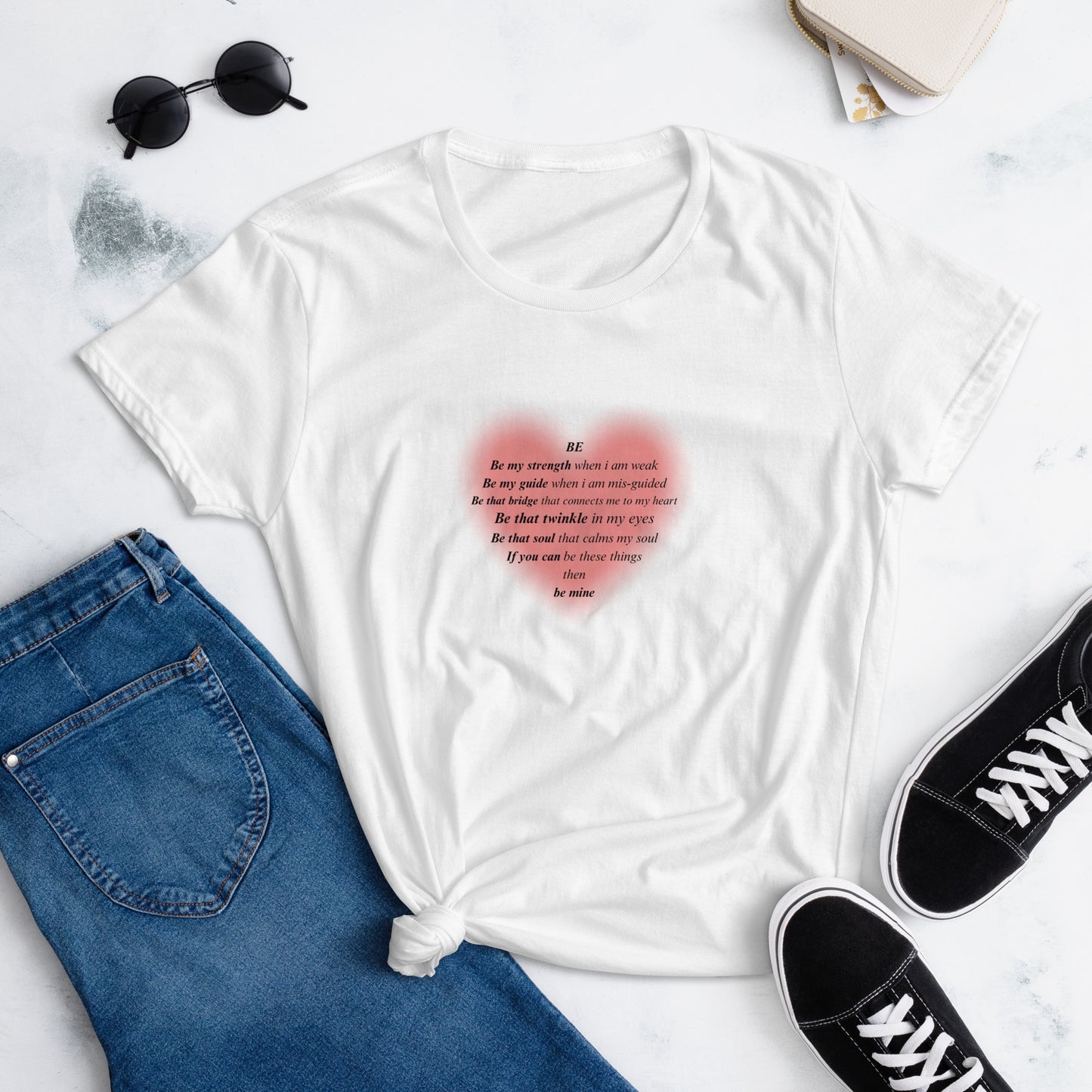 "Be Mine" short sleeve tee-shirt